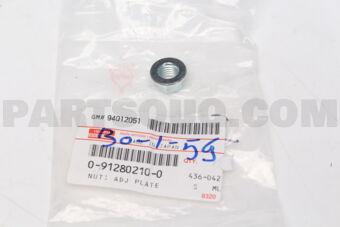 0912802100 NUT; ADJ PLATE
