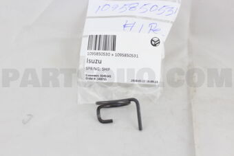 1095850531 Isuzu SPRING; SHIFT F