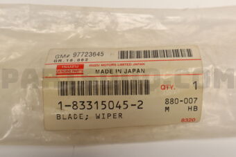 1833150452 BLADE; WIPER