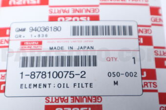 1878100752 ELEMENT; OIL