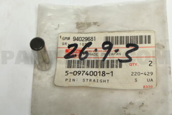 5097400181 PIN; STRAIGH