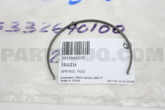 5332640100 SPRING; INSE