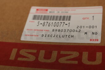 5876100771 (BVP) DISC; CLUTCH