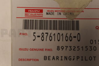 5876101660 BEARING PILOT-Best Value Part