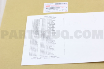 5878151814 GASKET SET; ENG