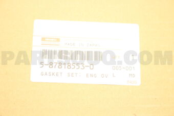 5878185530 GASKET SET; ENG