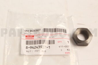 8942439271 NUT; FRT HUB