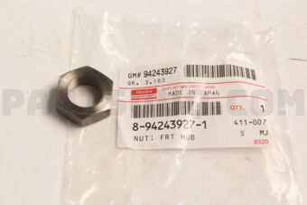 8942439271 NUT; FRT HUB