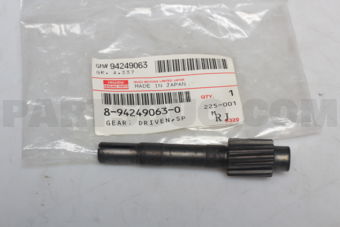 8942490630 GEAR; DRIVEN