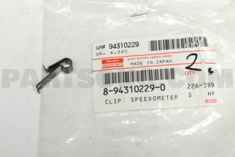 8943102290 CLIP; SPEEDO