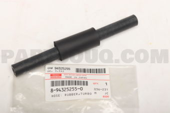8943252550 HOSE; RUBBER,TU