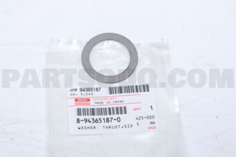 8943651870 WASHER; THRUST