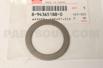 8943651880 WASHER; THRUST