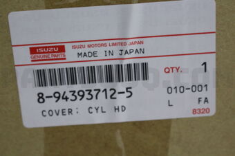 8943937125 Isuzu COVER; CYL HD