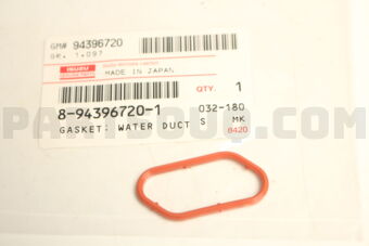 8943967201 GASKET; WATE
