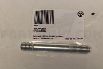 8943972860 STUD; EXH MA