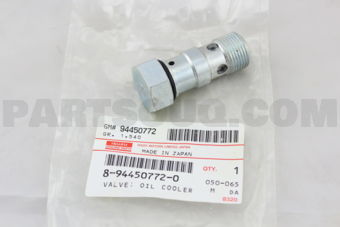 8944507720 VALVE; OIL C