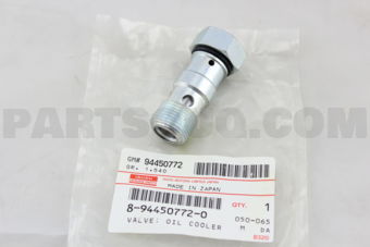 8944507720 VALVE; OIL C
