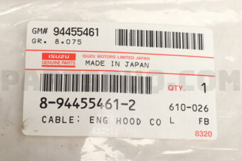8944554612 CABLE; ENG H