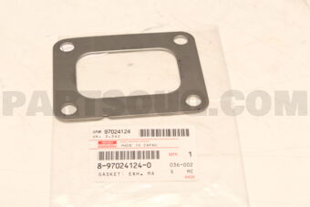 8970241240 GASKET; EXH. MA
