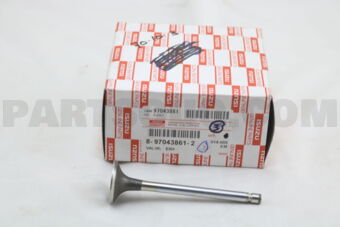 8970438612 Isuzu ENGINE VALVE EX (#4PC