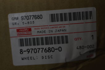 8970776800 WHEEL; DISC