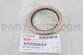 8971020311 GASKET; PIPE