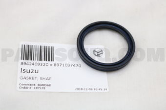 8971037470 GASKET; SHAF