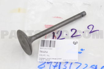 8971317290 VALVE; INL