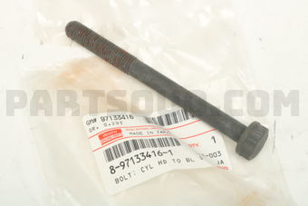 8971334161 BOLT; CYL HD