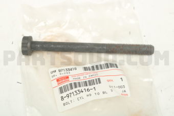 8971334161 BOLT; CYL HD