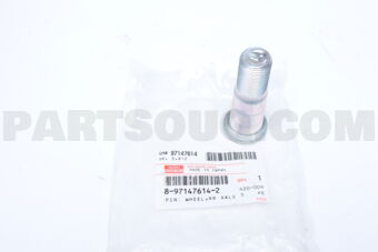 8971476142 Pin; Wheel,Rr A