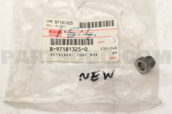 8971813250 RETAINER; CO