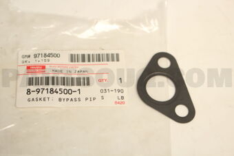 8971845001 Gasket; Bypass
