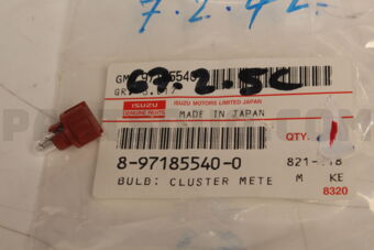 8971855400 BULB; CLUSTE