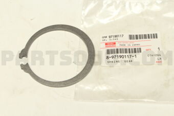 8971901171 SPRING; GEAR