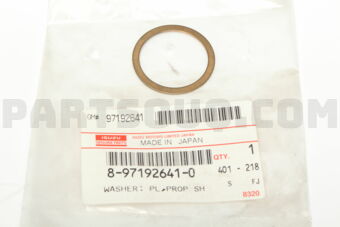 8971926410 Washer; Pl,Prop