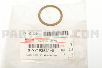 8971926410 Washer; Pl,Prop