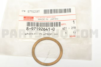 8971926410 Washer; Pl,Prop