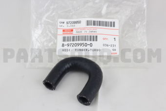8972099500 HOSE; RUBBER,TU