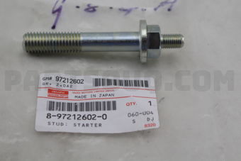 8972126020 BOLT; STARTER