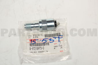 8972189730 VALVE;OVER FLOW