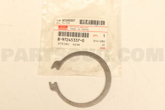 8972453370 SPRING; GEAR