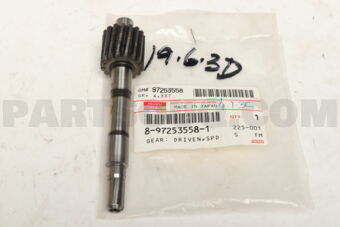 8972535581 GEAR; DRIVEN,SP