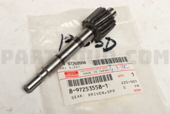 8972535581 GEAR; DRIVEN,SP