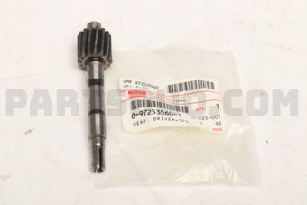 8972535601 GEAR; DRIVEN