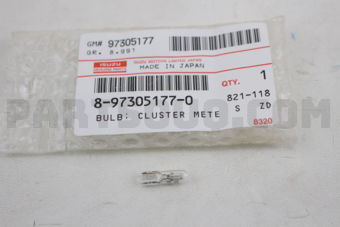 8973051770 BULB; CLUSTER M