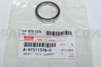 8973113780 SEAT; VLV INSER