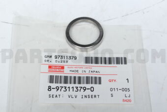 8973113790 SEAT; VLV INSER