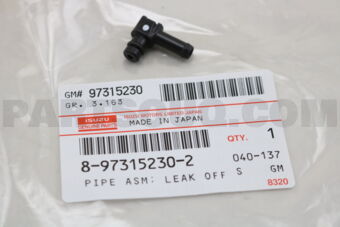8973152302 Isuzu PIPE ASM; LEAK